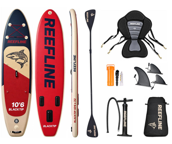 Reefline Blacktip 10'6 SUP Board – FULL SUP & KAJAK PAKKET